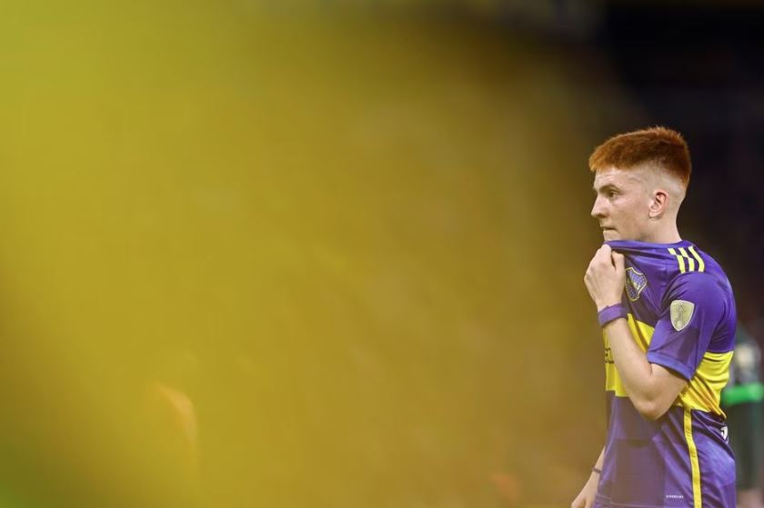 Valentín Barco é uma das esperanças do Bocas Juniors para o duelo com o Fluminense