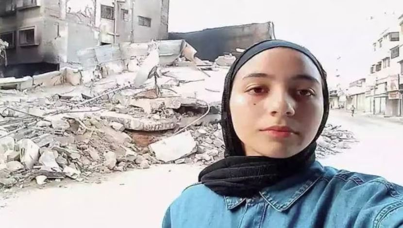 Imagem mostra Shahed al-Banna, de 18 anos, brasileira de origem palestina. Jovem é uma das repatriadas pelo governo brasileiro