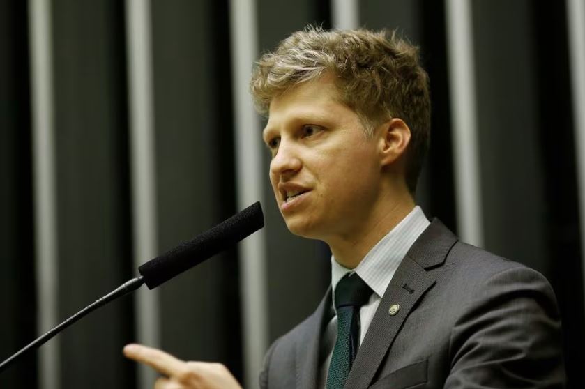 O deputado Marcel Van Hattem (Novo-RS), líder do Novo na Câmara
