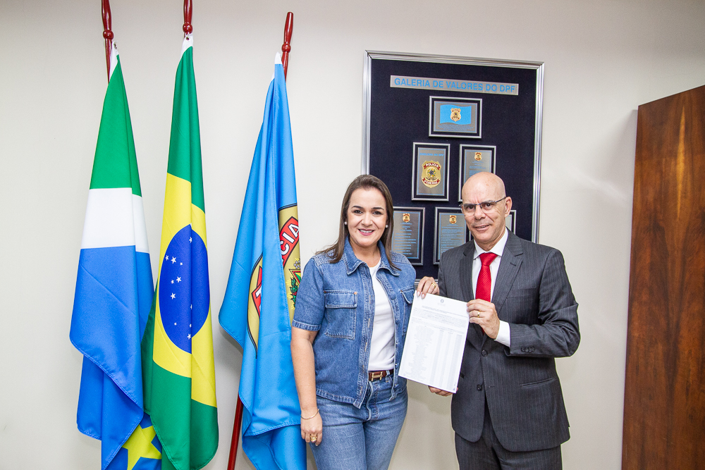 A prefeita Adriane Lopes agradeceu ao superintendente