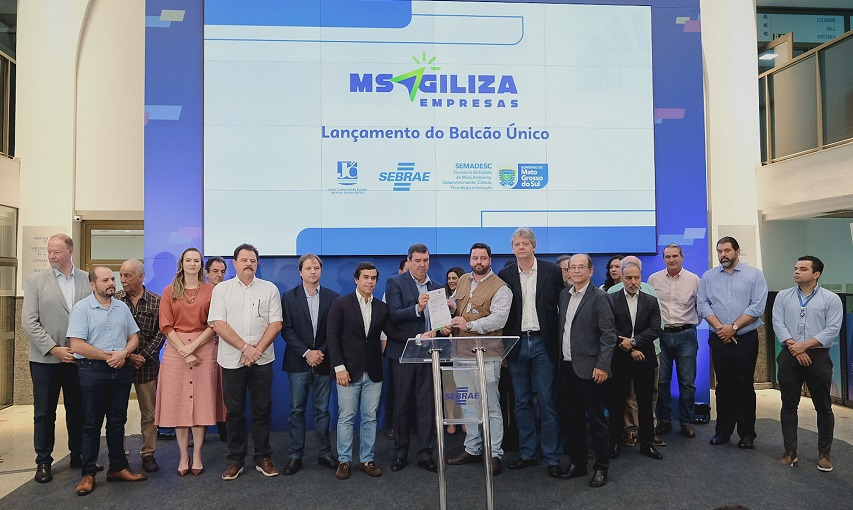 Lançamento do programa Balcão Único MS Agiliza - Empresas