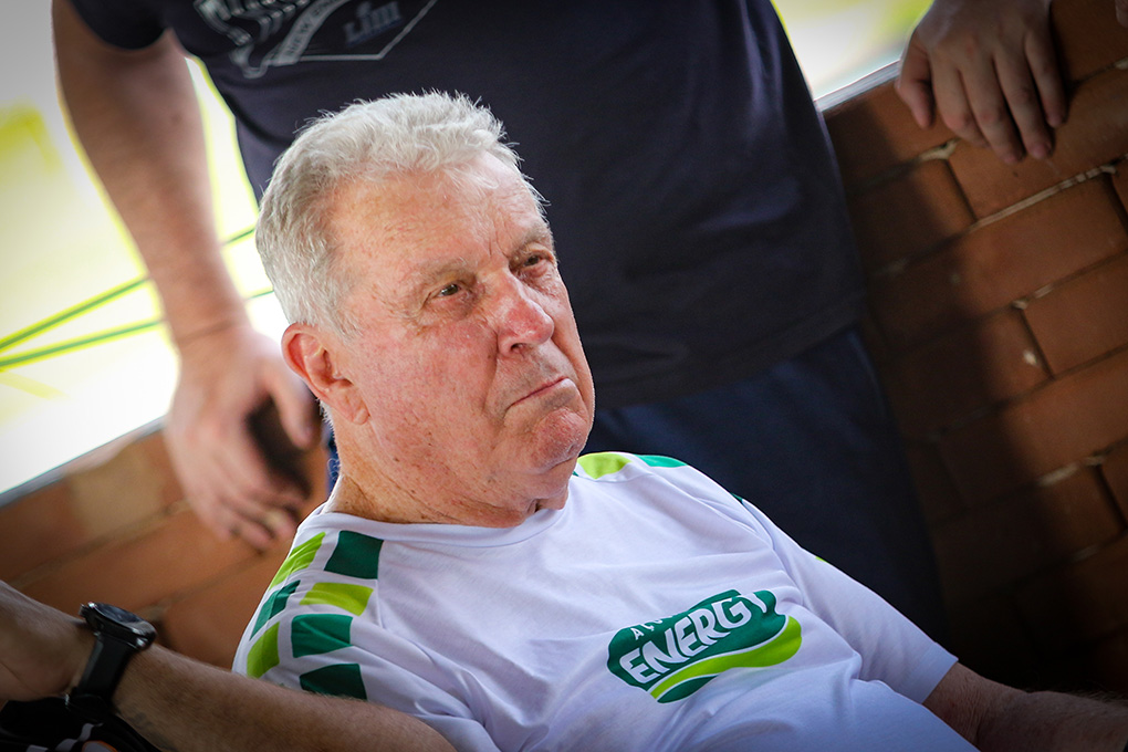 Pedro Muffato, aos 83 anos, pode ser campeão antecipado da Fórmula Truck neste domingo (Foto: Thiago Soares)