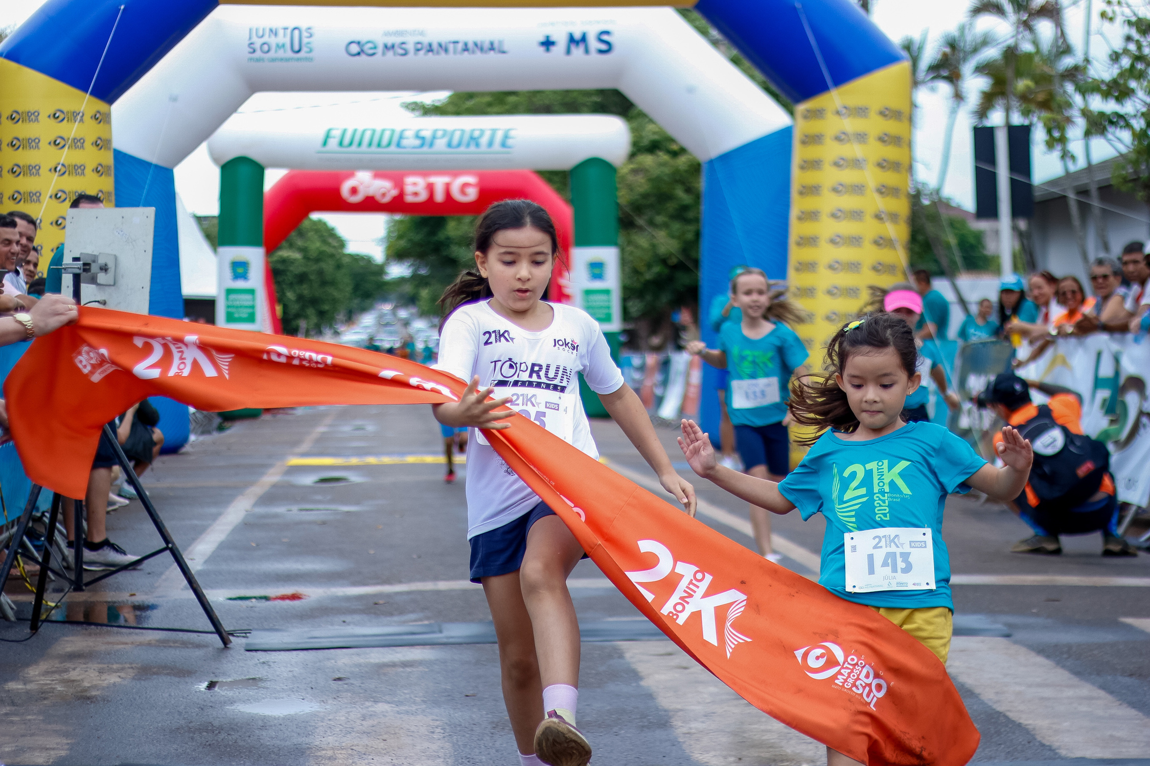 Prova kids para crianças de 3 a 14 anos (Foto: Maruan Monteiro)