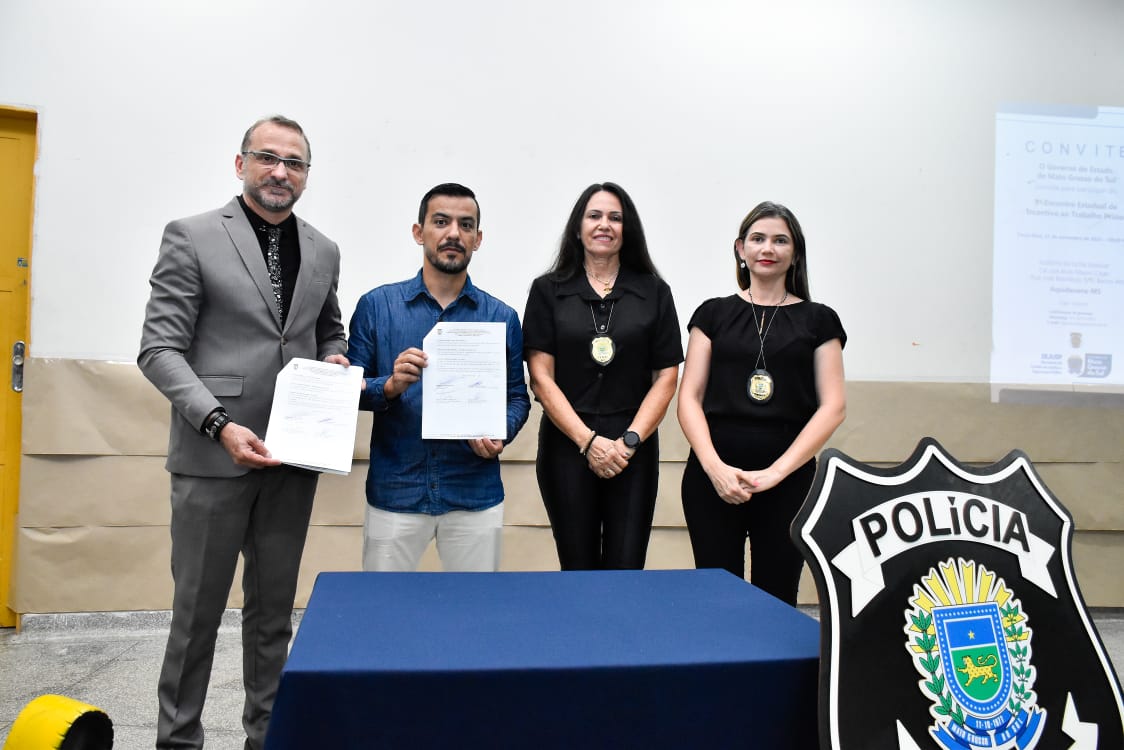 Convênio firmado com o Conselho da Comunidade de Aquidauana