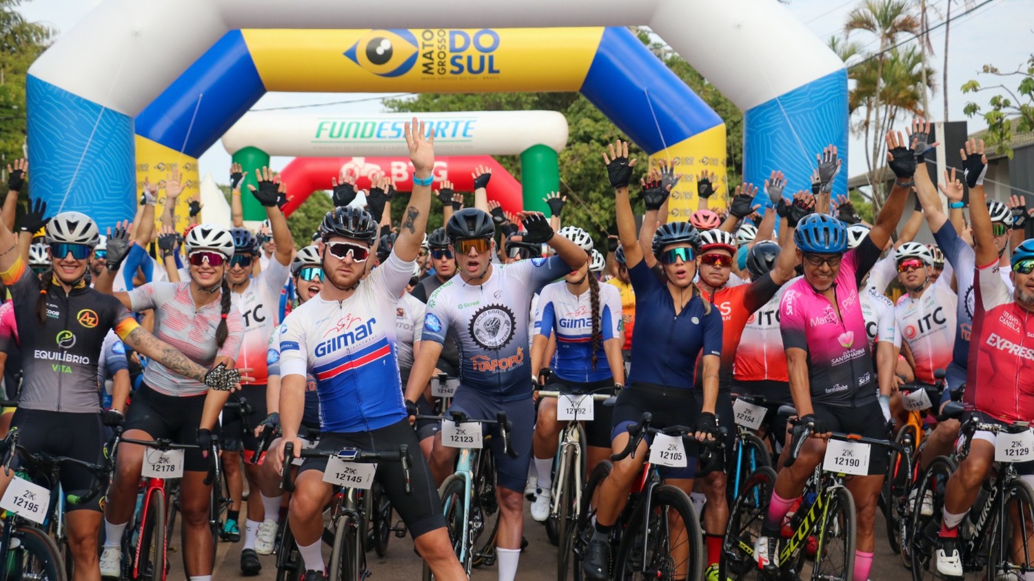 Prova de ciclismo foi criada em 2020 e a cada ano vem se consolidando (Foto: Maruan Monteiro)