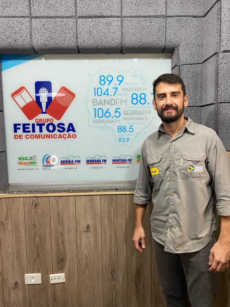 Diretor-presidente da FundTur/MS, Bruno Wendling