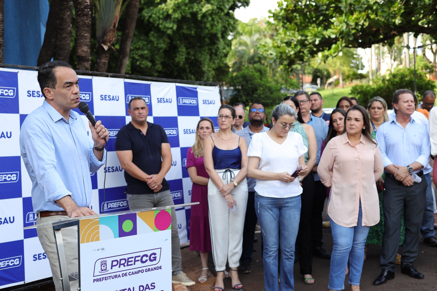 Sandro Benites, secretário Municipal de Saúde