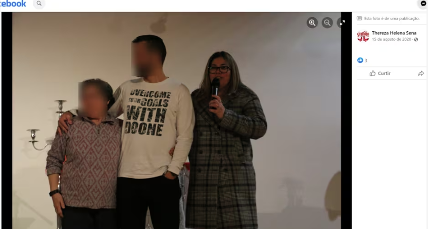 Pastora Thereza Sena solicitou retirada da tornozeleira para tratamento médico