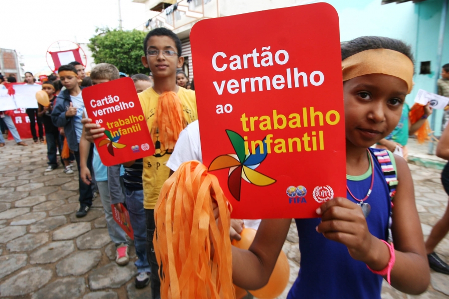 Campanha contra o trabalho infantil