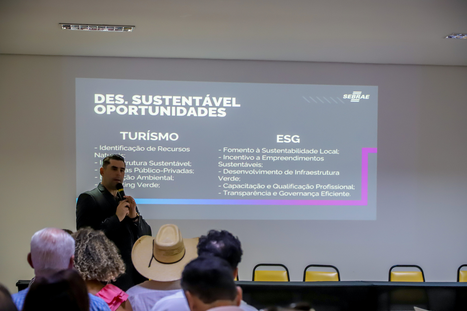 Desenvolvimento sustentável também foi debatido durante as palestras