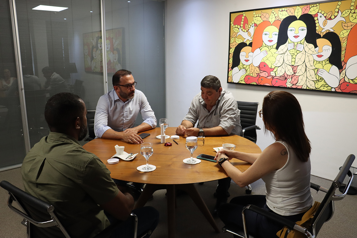 A reunião aconteceu no Edifício Casa da Indústria, em Campo Grande