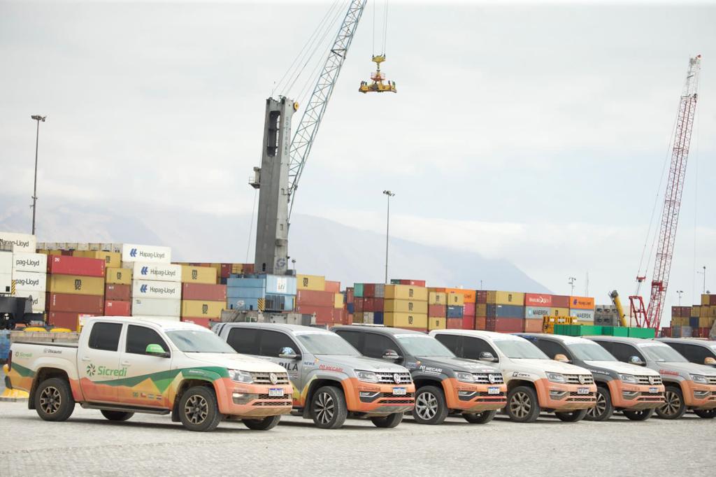 Expedição passou pela Companhia Portuária de Iquique, localizado na Região de Tarapacá, Chile.