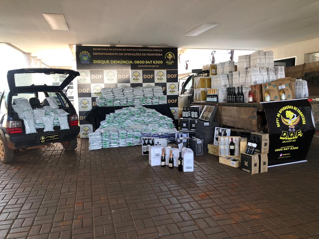 Os produtos de origem estrangeira não tinham permissão legal para transporte ou comércio no Brasil.