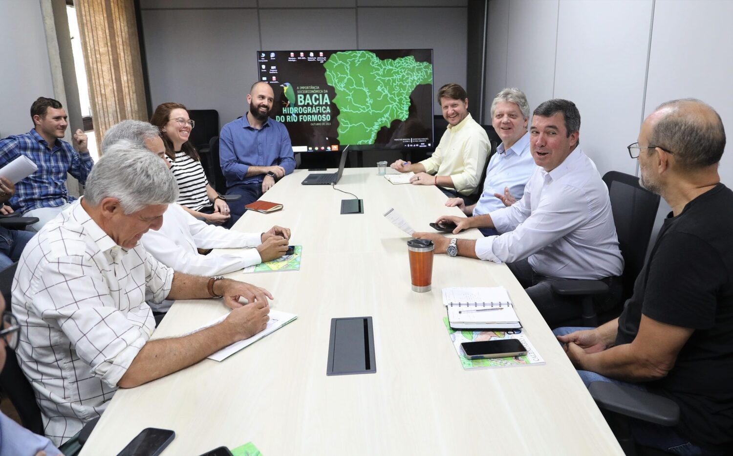 O grupo vai identificar e propor soluções de preservação ambiental do curso d'água localizado em Bonito