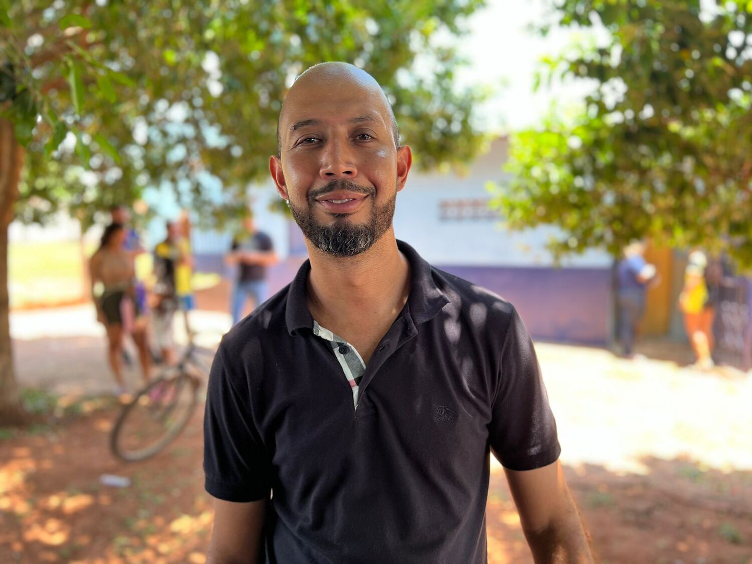 Valmir de Jesus Lopes, presidente da Associação de Moradores
