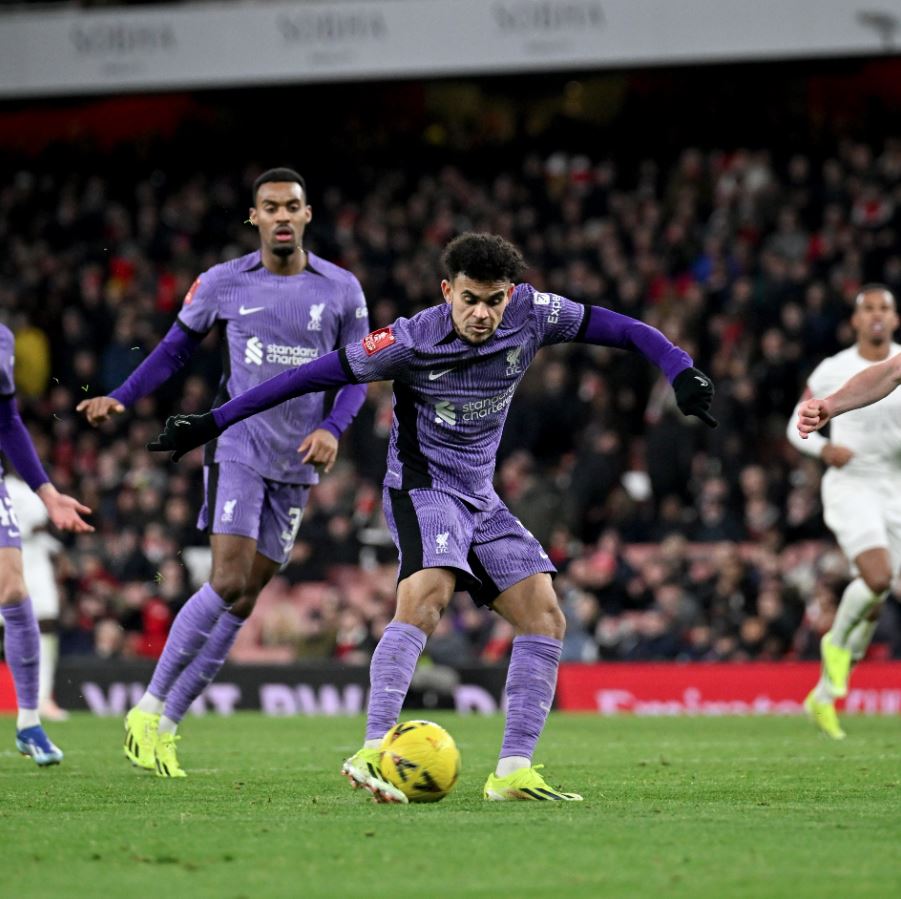 Luis Díaz marcou o segundo gol dos Reds
