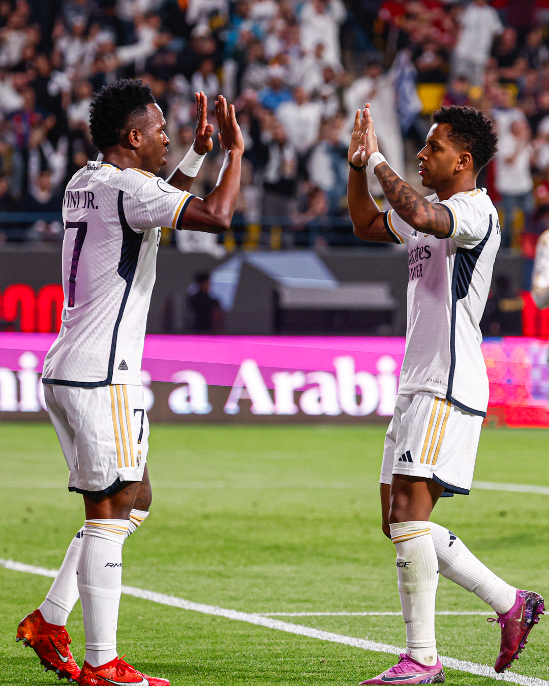 Rodrygo marcou o quarto gol do Real Madrid na partida