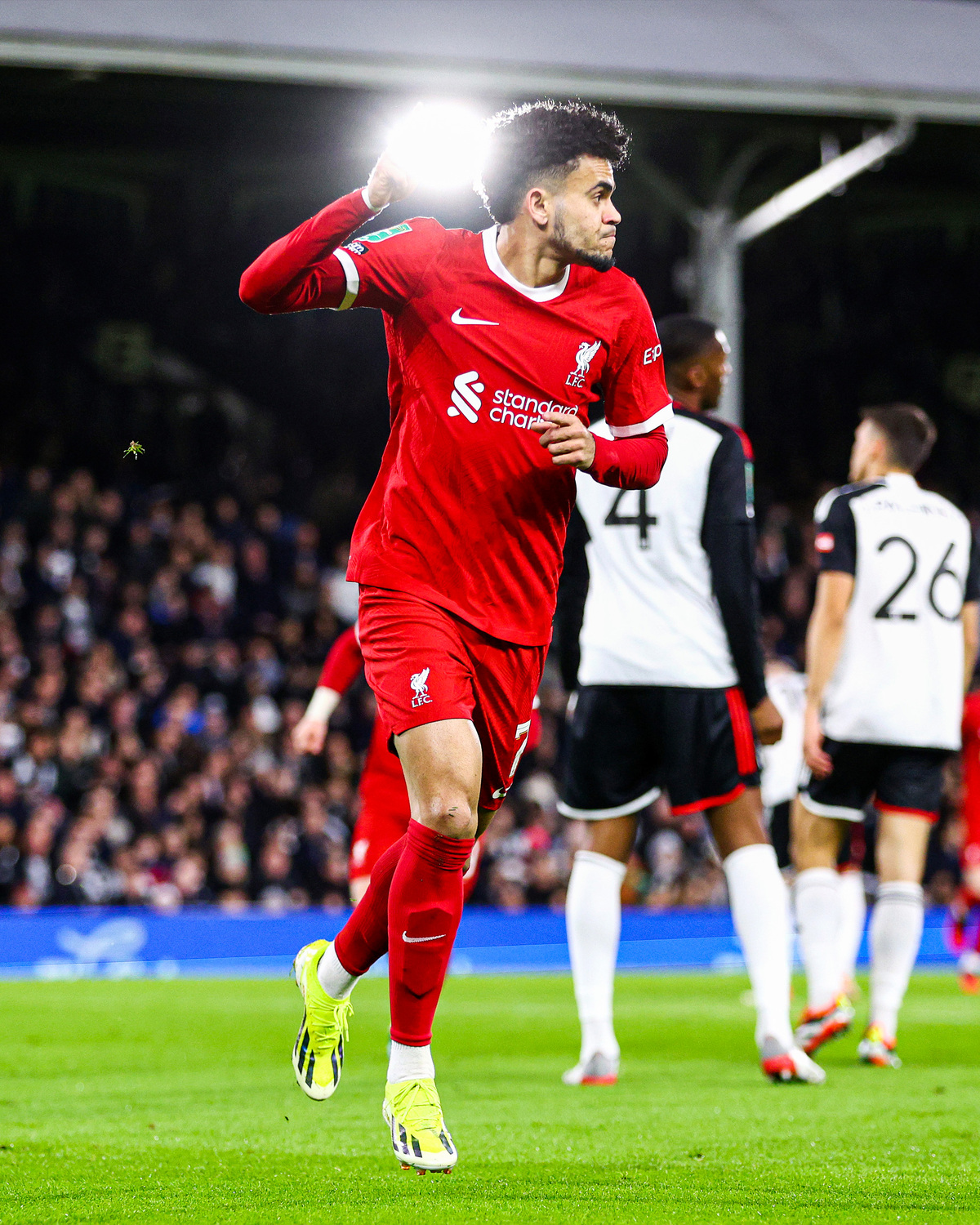 Luis Díaz marcou o gol do Liverpool logo no início da partida