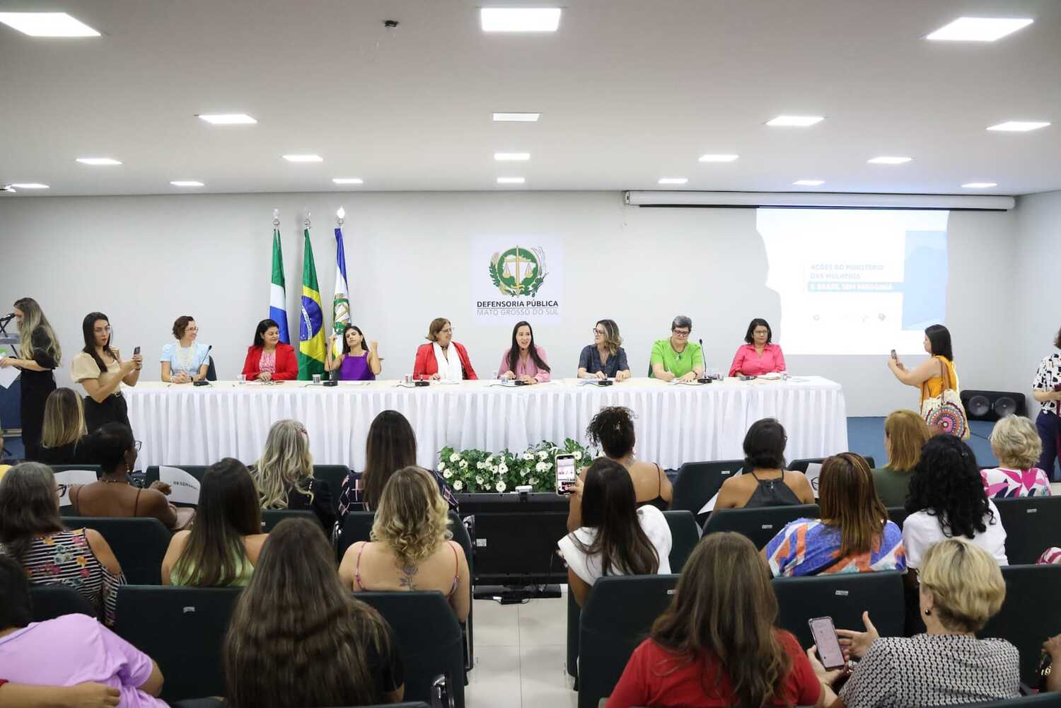 O evento, que ocorreu no auditório da Escola Superior da Defensoria Pública