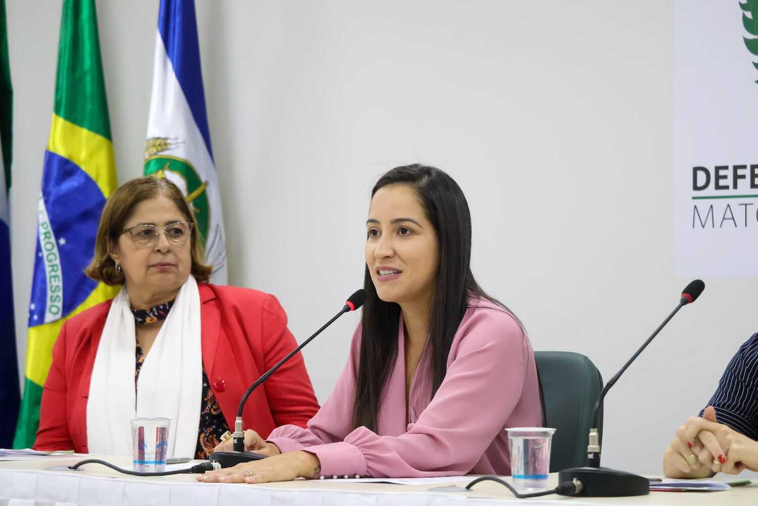 A mesa de debates foi presidida pela presidente do conselho, Ana Carolina Nardes