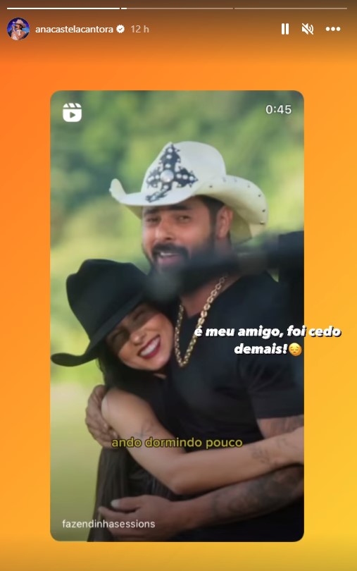 Ana Castela em instagram
