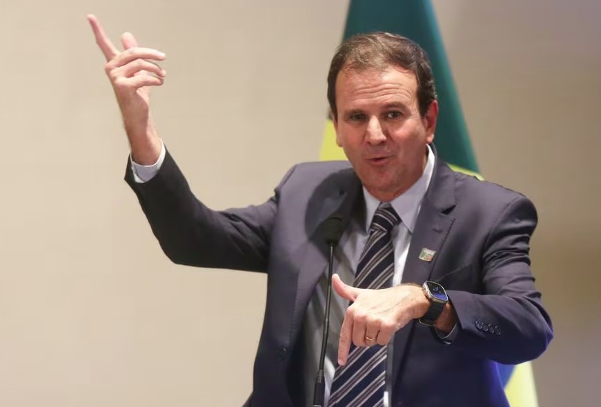 O prefeito do Rio, Eduardo Paes (PSD).