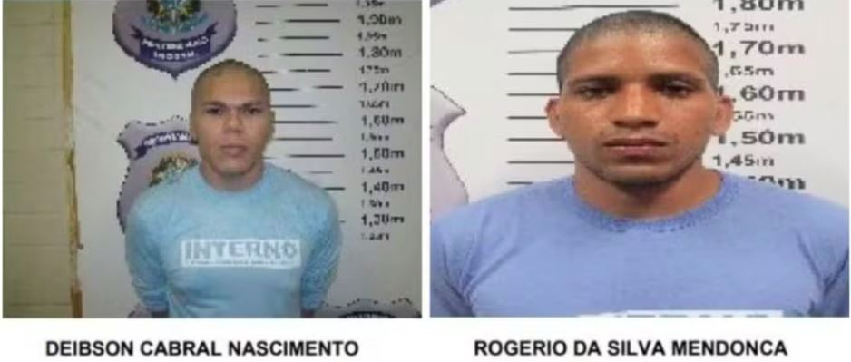 Governo pediu que dupla de fugitivos fosse incluída em lista da Interpol