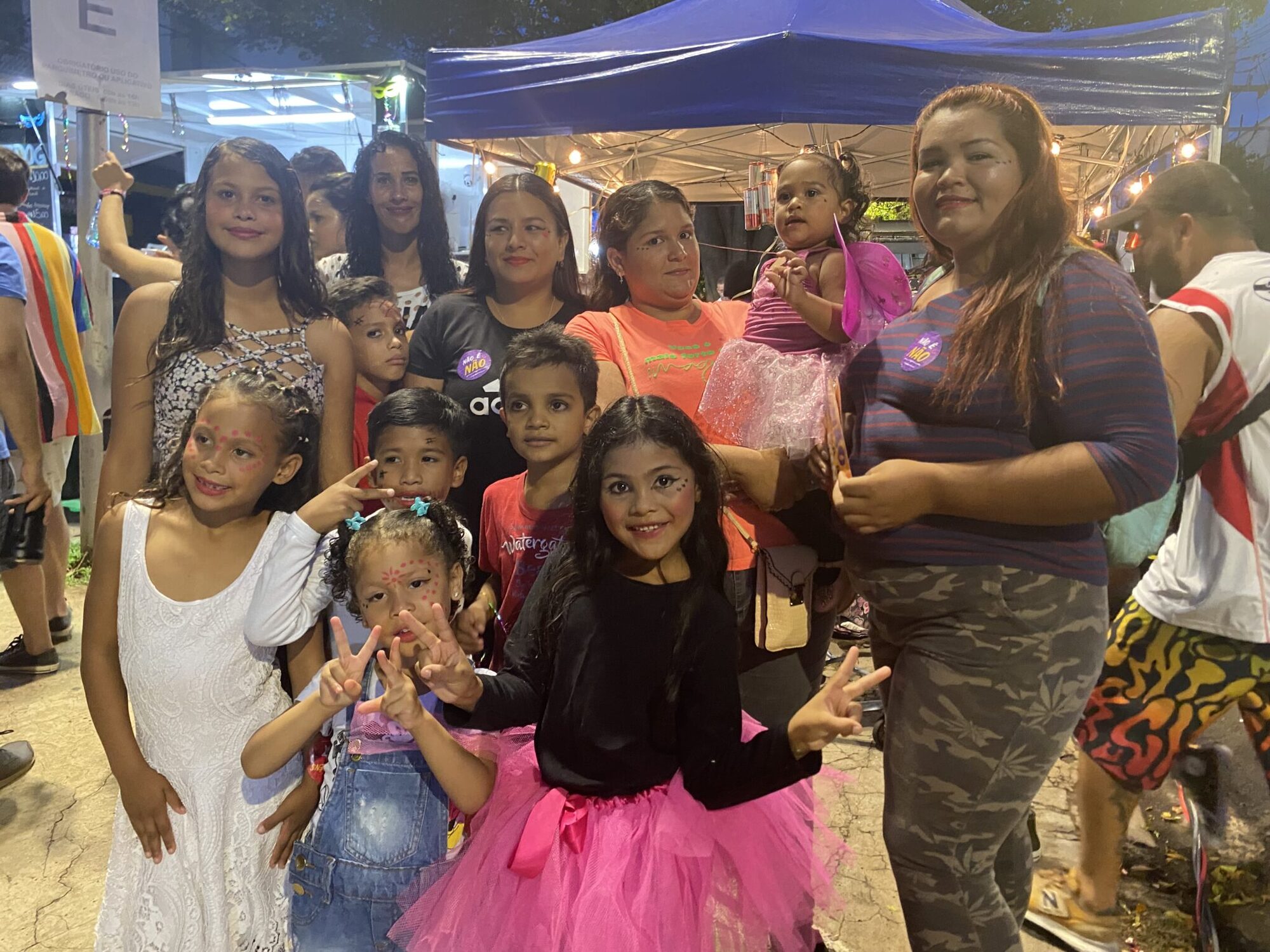 Yaneri Valdez e sua família