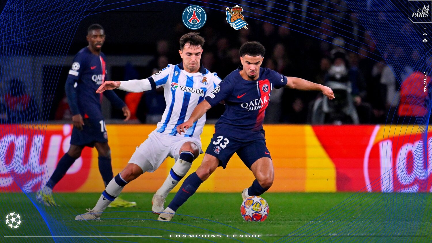 Vitória na França dá uma boa vantagem ao time parisiense no confronto das oitavas