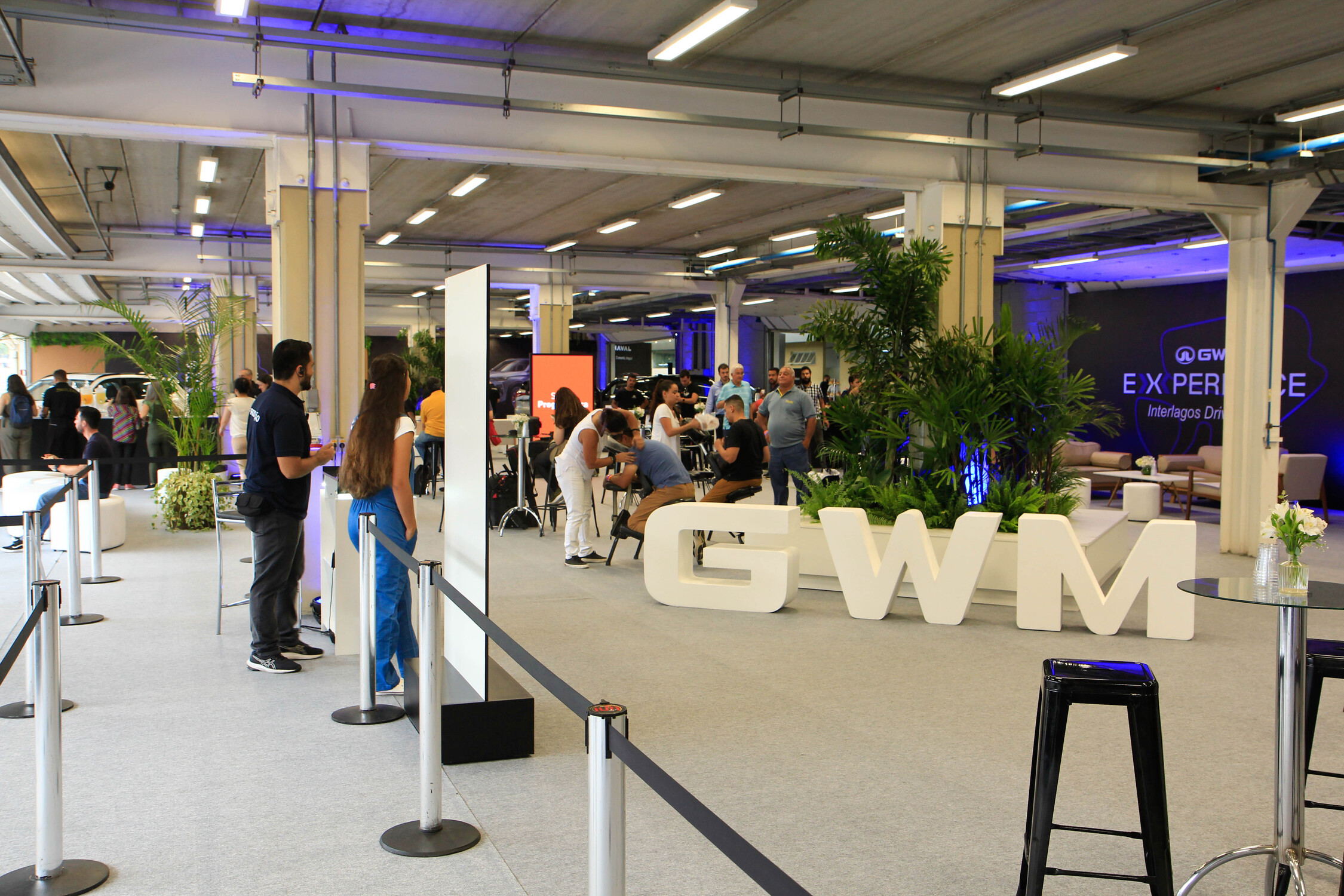 A GWM Brasil recebeu mais de 1.600 convidados, que puderam conhecer os modelos da marca em exposição e ainda testá-los