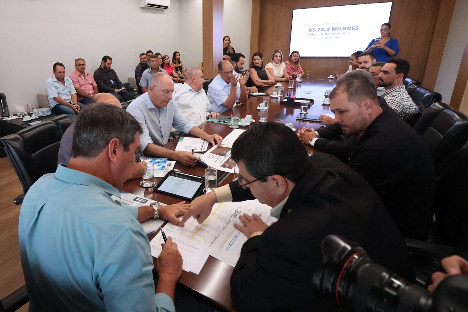 Governador recebe o Prefeito Jean Fogaça de Douradina