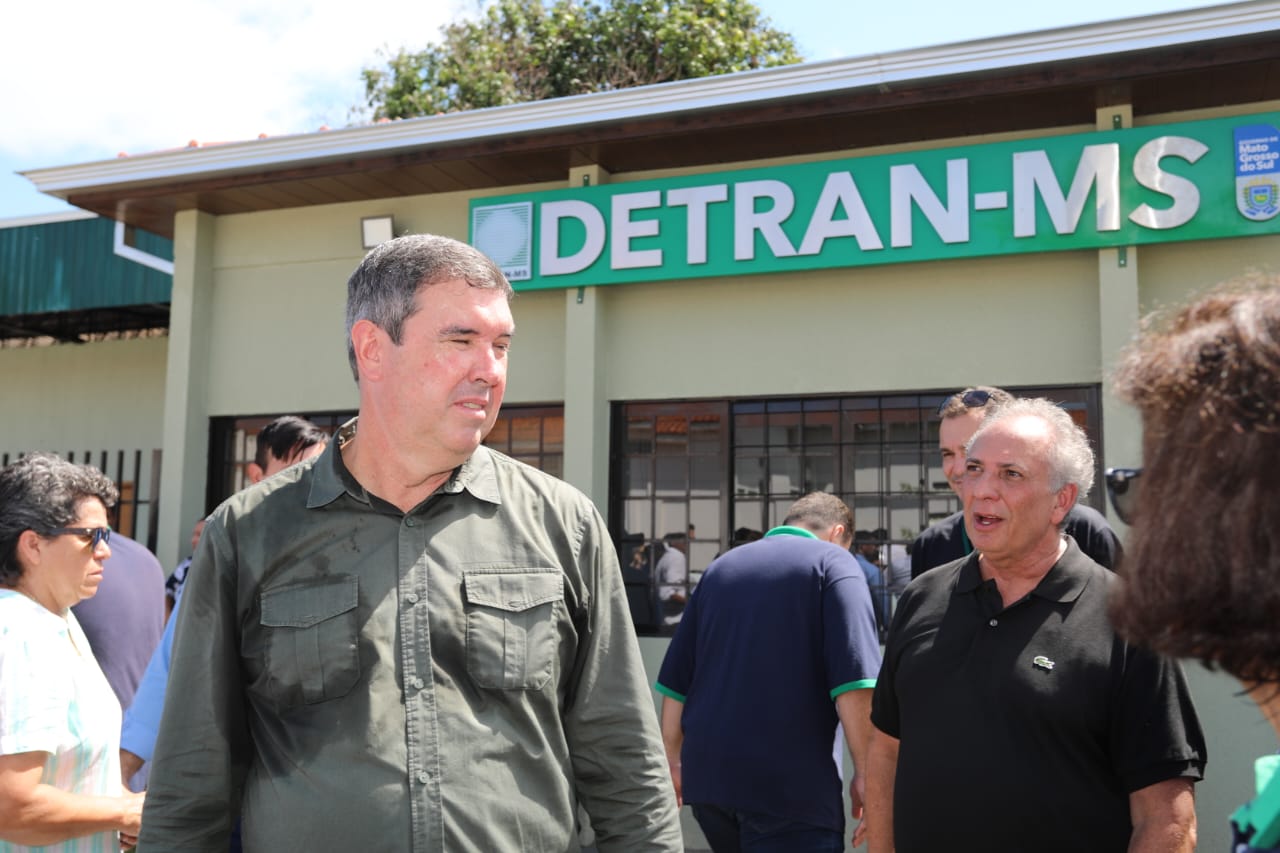 A agência do Detran-MS de Miranda passou por reforma