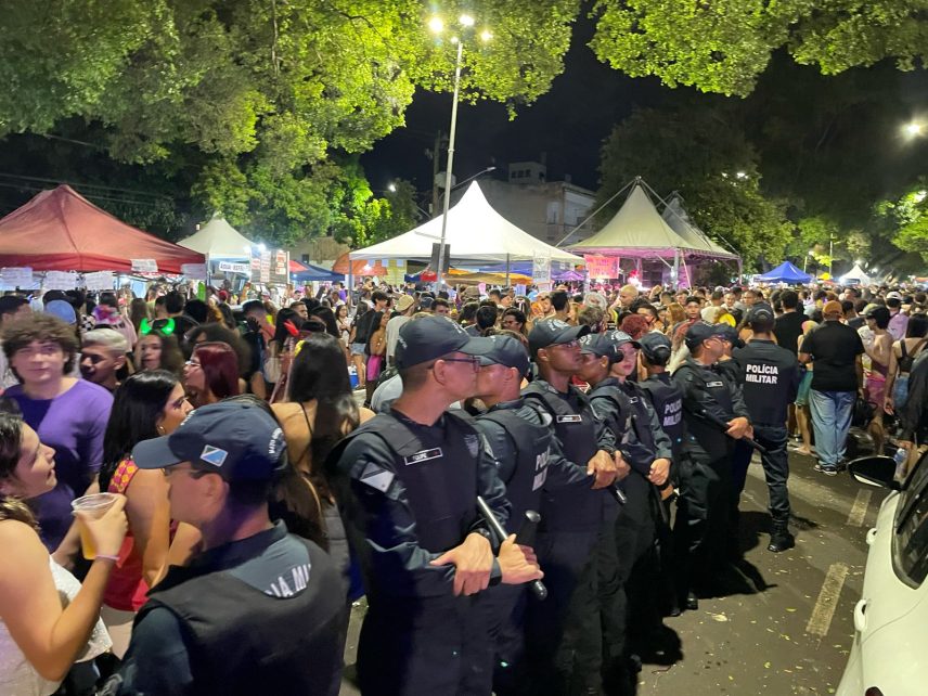 Policiamento reforçado garantiu uma festa mais segura para os foliões em MS