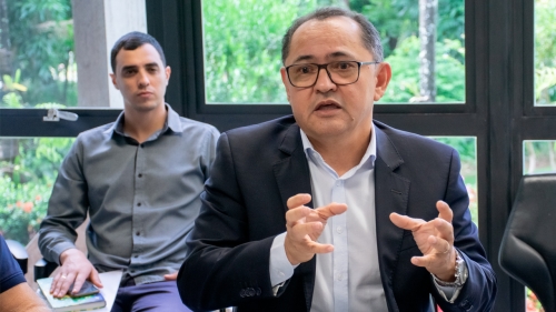 O coordenador do Programa, conselheiro substituto Célio Lima da Oliveira