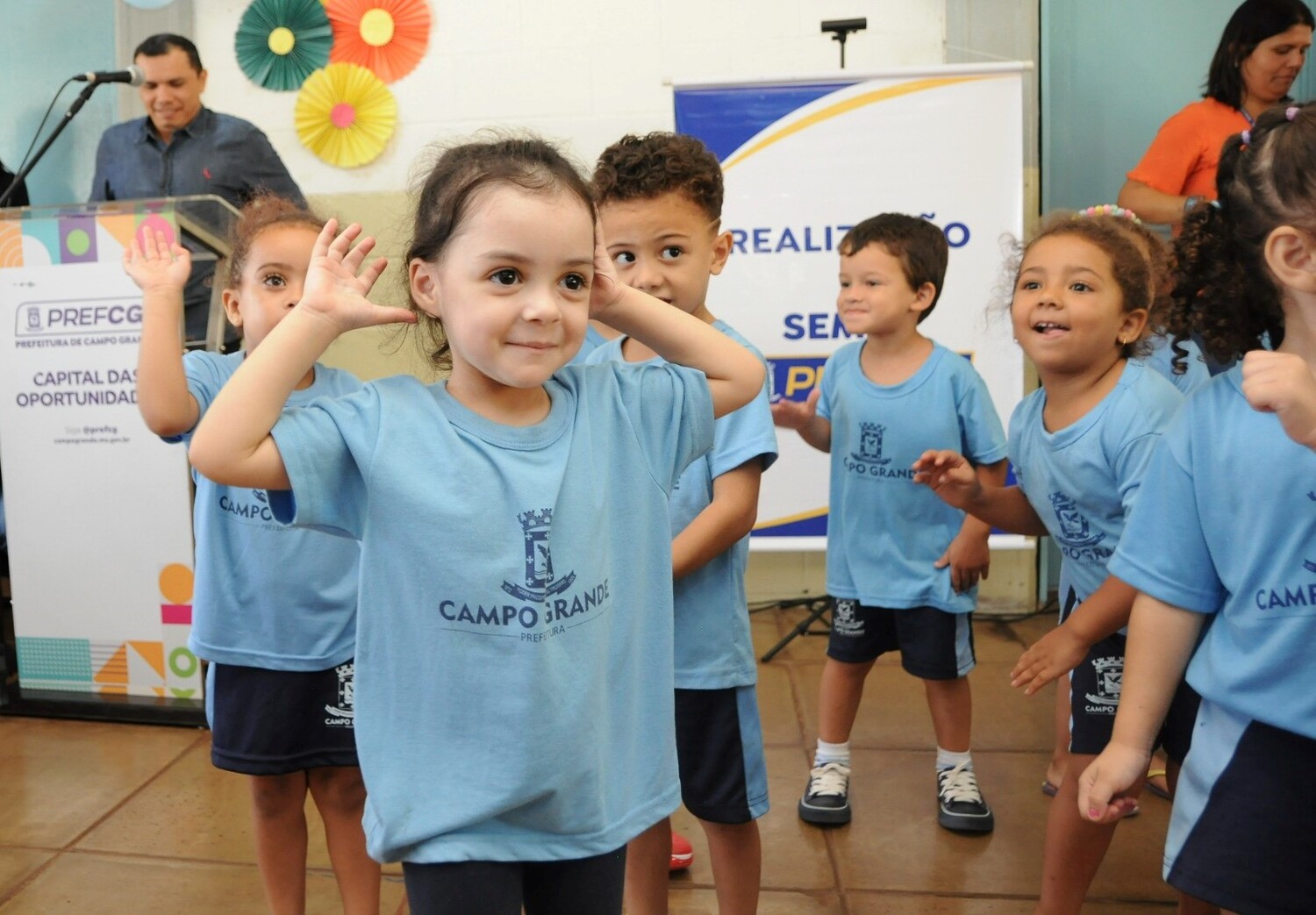 EMEI possui 190 alunos matriculados ao todo