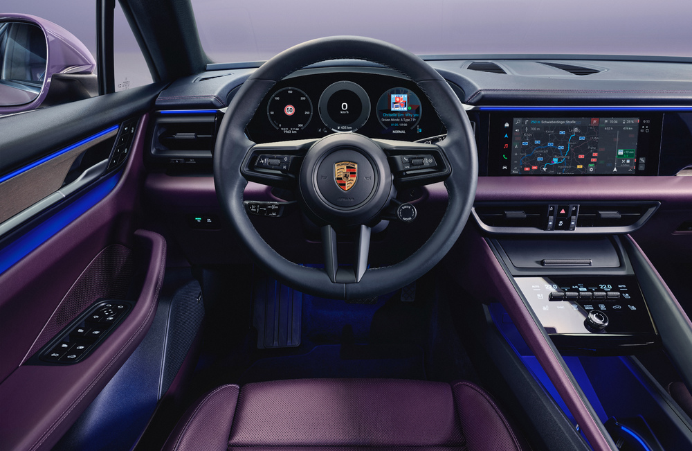 O interior do novo Macan