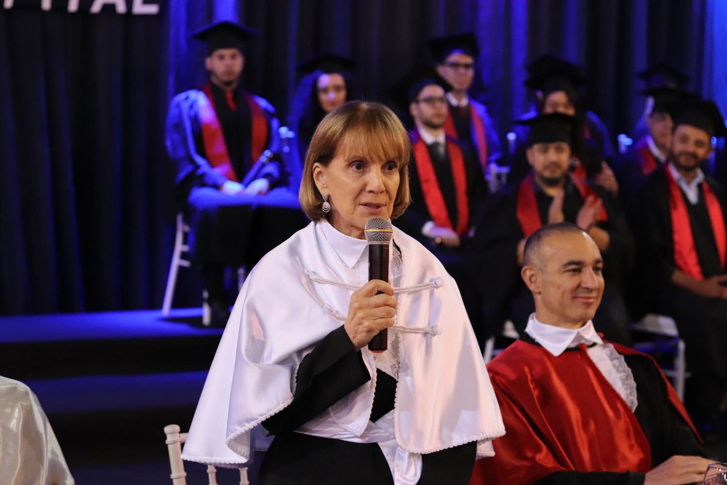 A reitora da UNIGRAN Educacional, Rosa Maria D'Amato De Déa