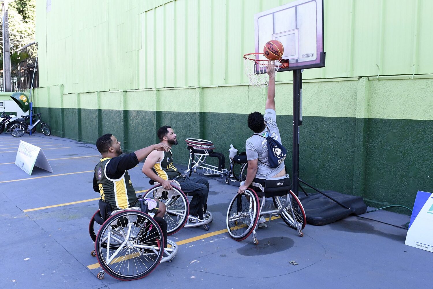 Basquete em Cadeira de Rodas (Foto: Bruno Rezende)