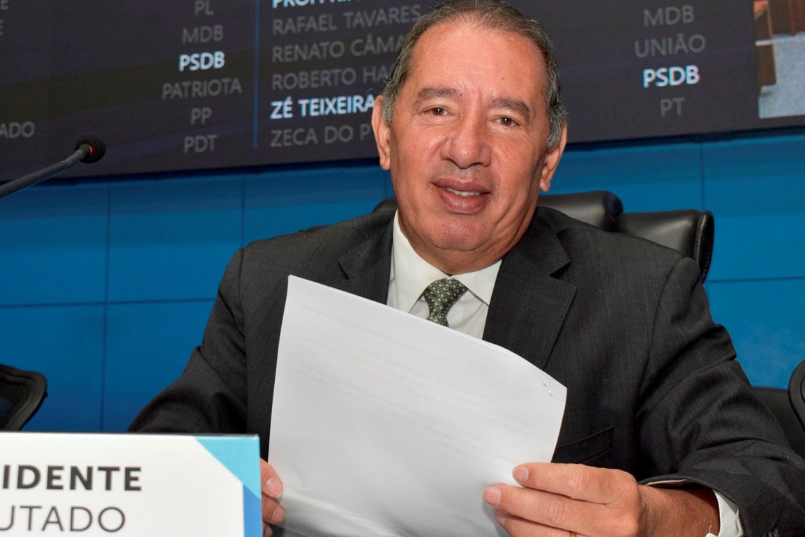 O presidente da ALEMS, Gerson Claro
