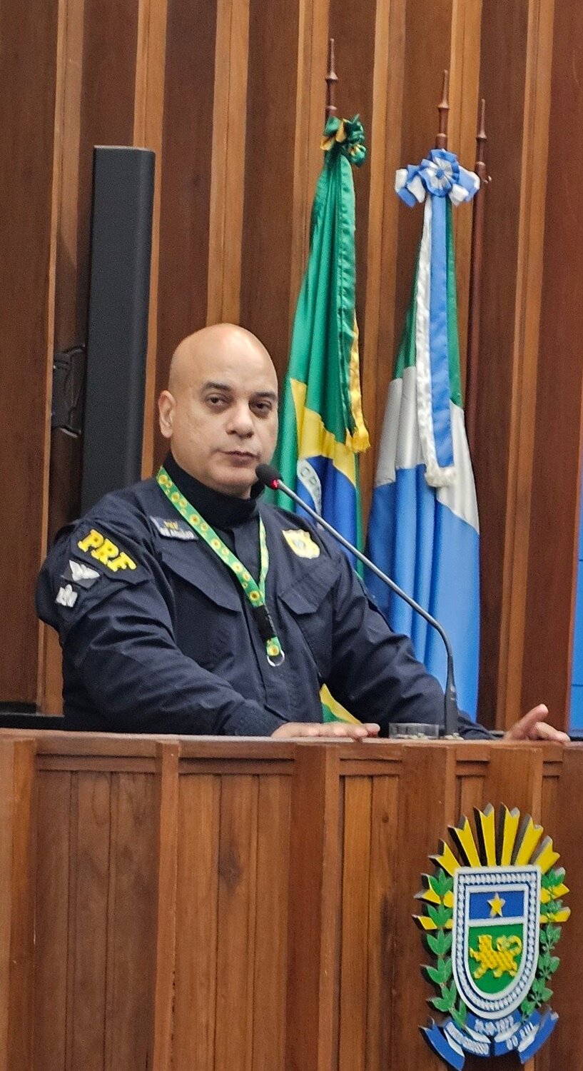Alexandre, pai do Eduardo, tratou sobre projeto da PRF