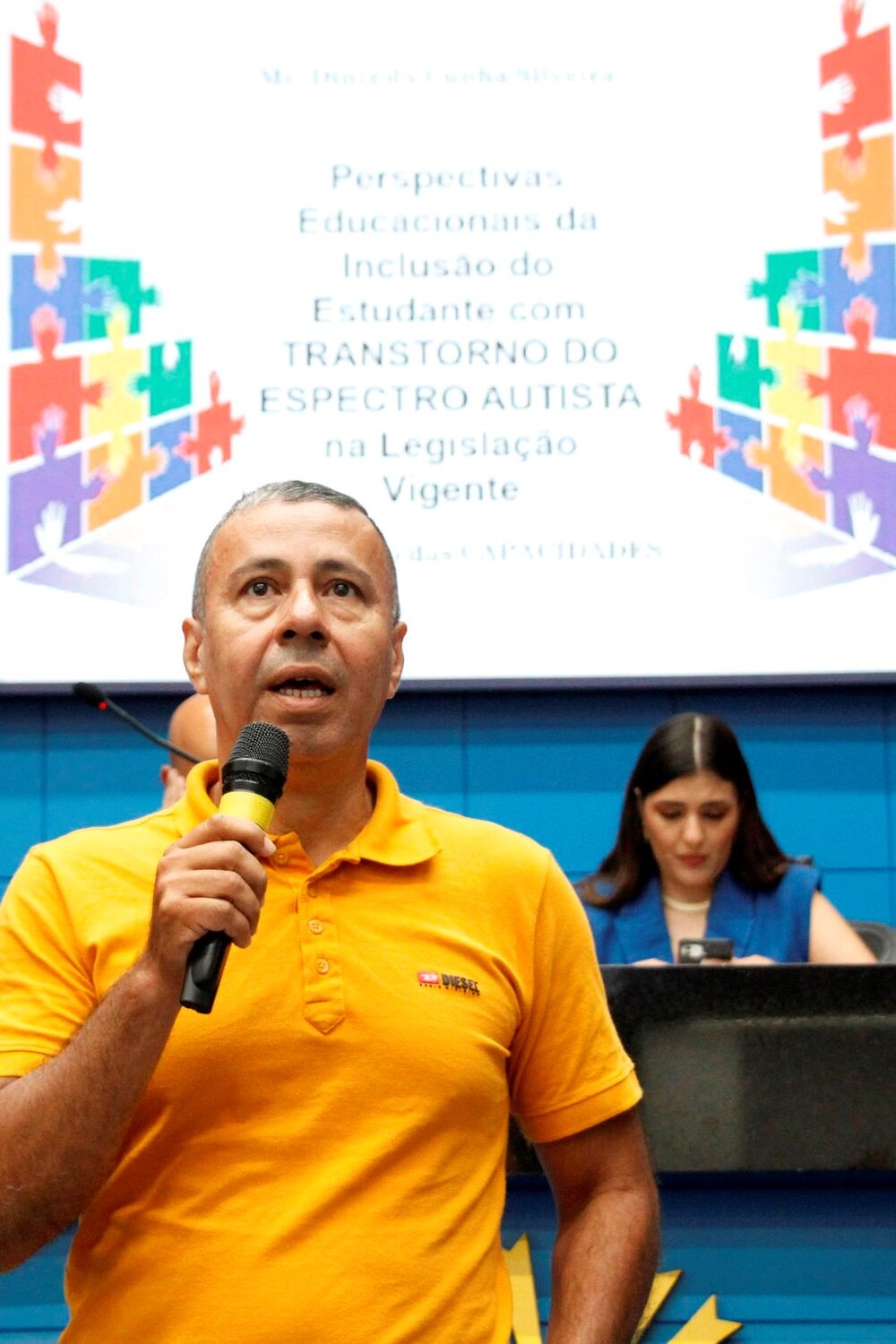 Diniz Siveira falou sobre a importância do acolhimento