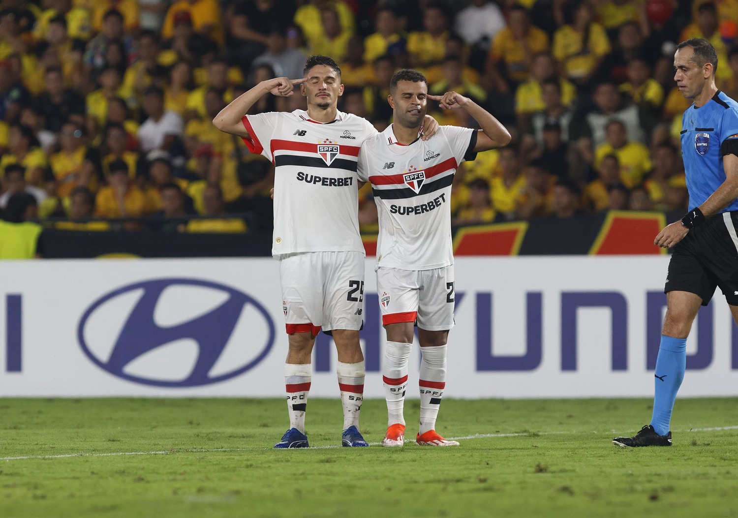 Tricolor chegou a sua segunda vitória na Libertadores