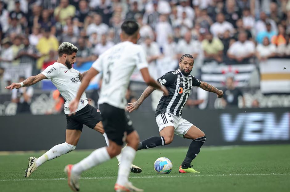 Corinthians e Atlético não saíram do 0 a 0 no primeiro tempo