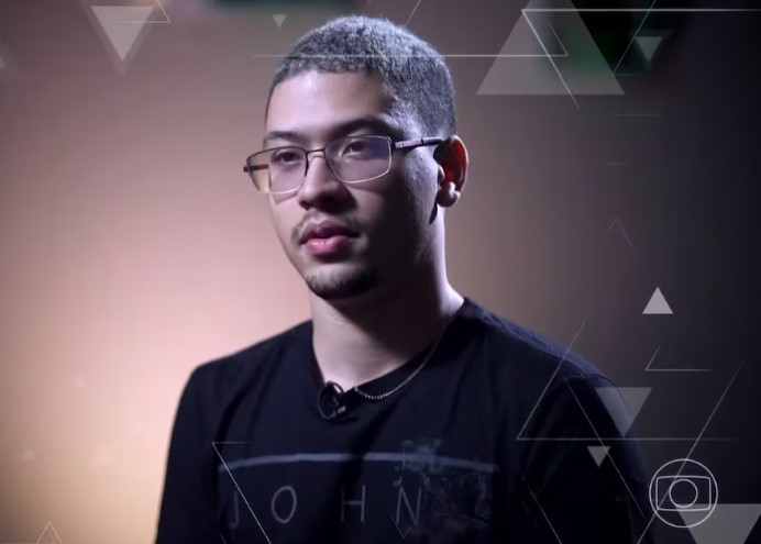 Gabriel Costa, filho de Gal Costa, em entrevista ao 'Fantástico' 