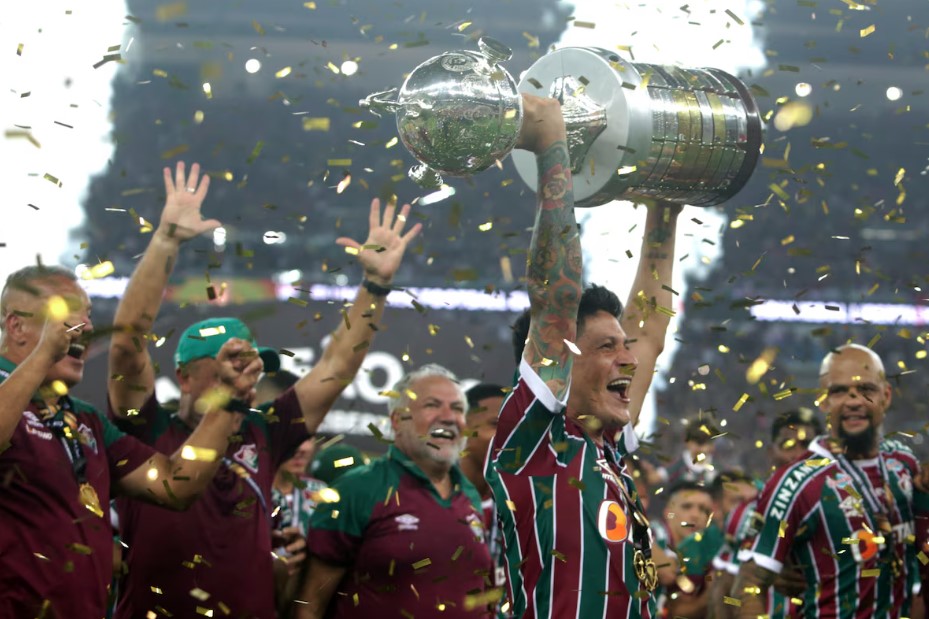 Fluminense trouxe o quinto título consecutivo da Libertadores para o Brasil. 