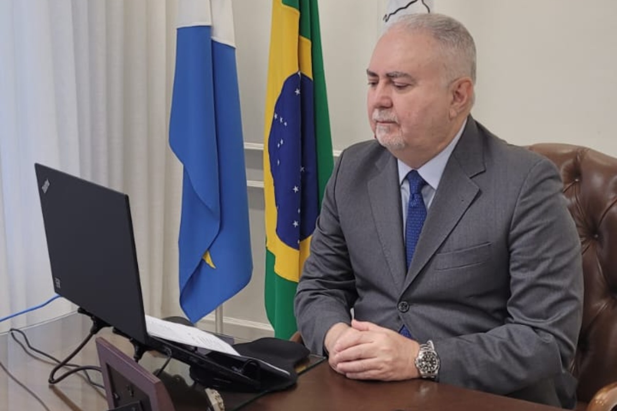 O desembargador Sérgio Martins, presidente do TJMS (Foto: divulgação)