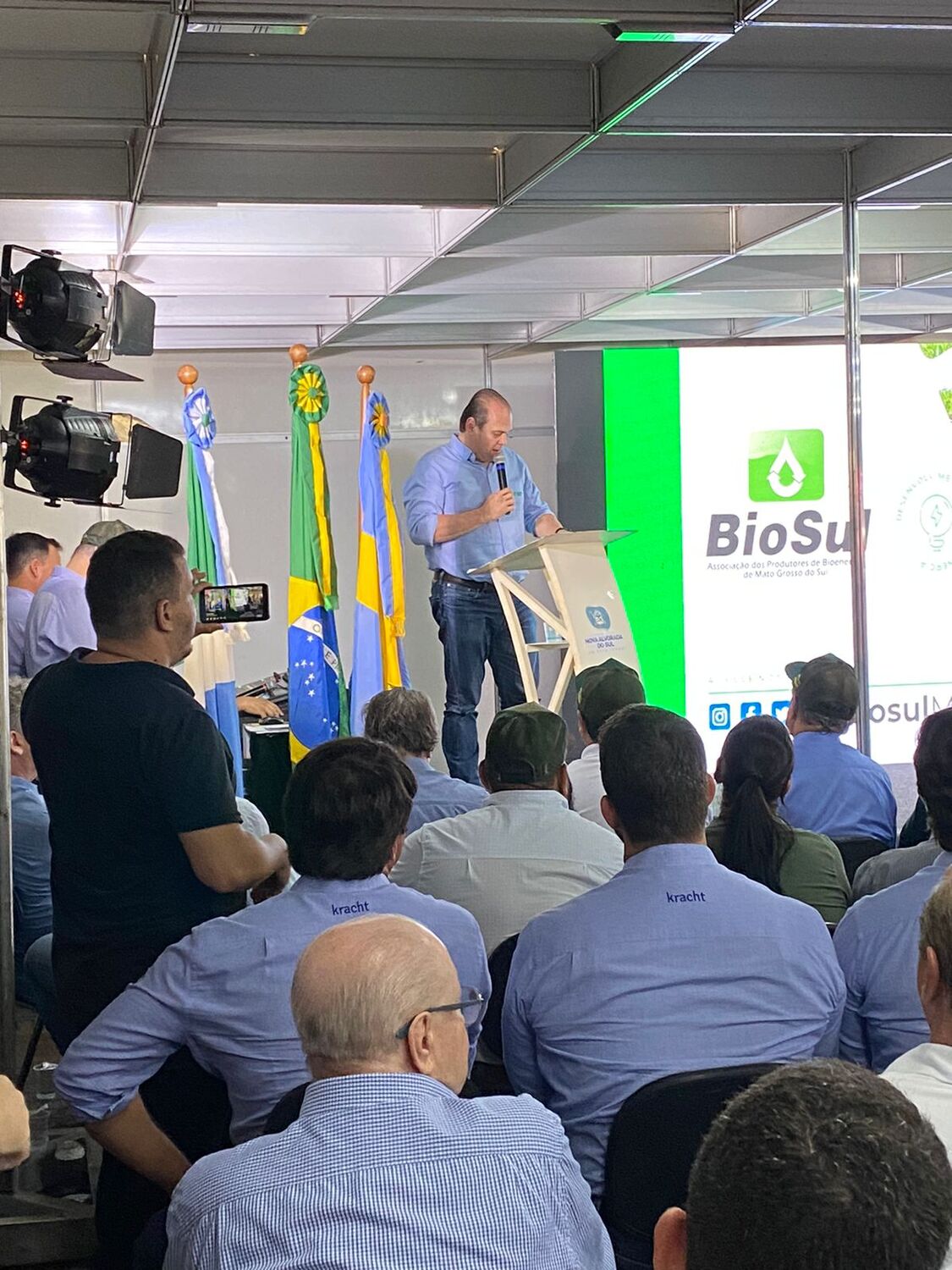 O presidente da Famasul, Marcelo Bertoni 