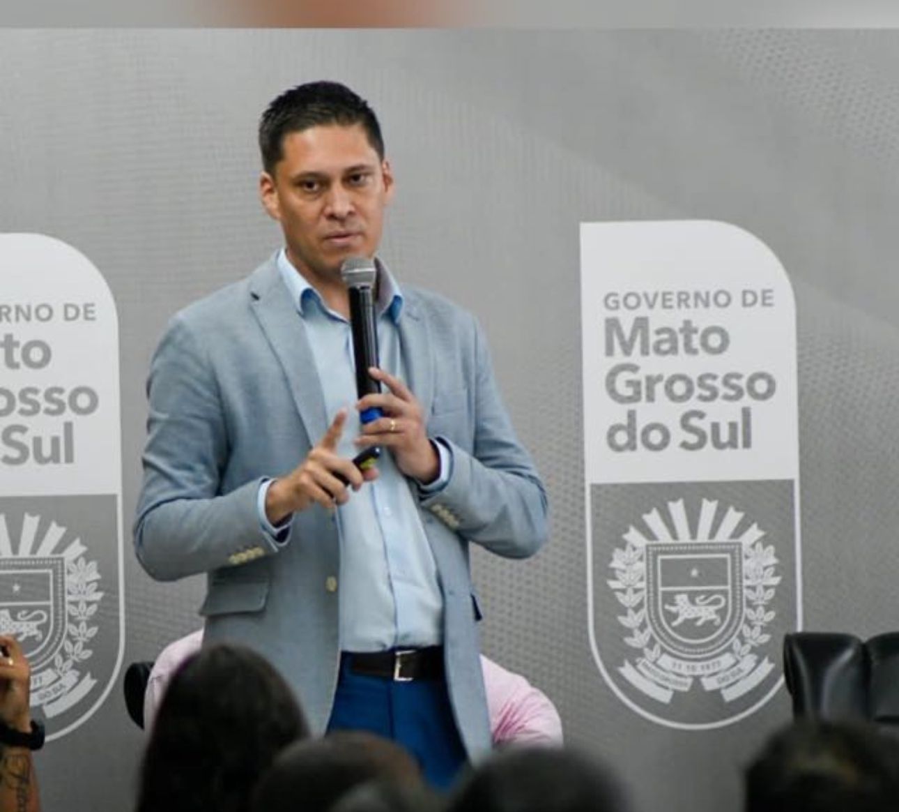 Secretário de Estado da Comunicação do Mato Grosso do Su, Frederico Hozano, busca inovações para gestão de Eduardo Riedel no Fórum Nacional de Comunicação