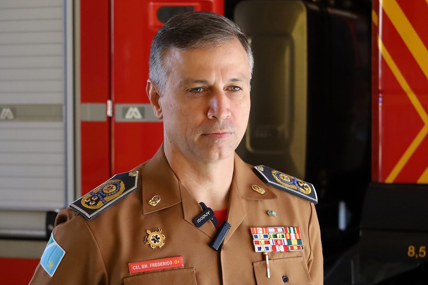 Comandante-geral do Corpo de Bombeiros, Frederico Reis