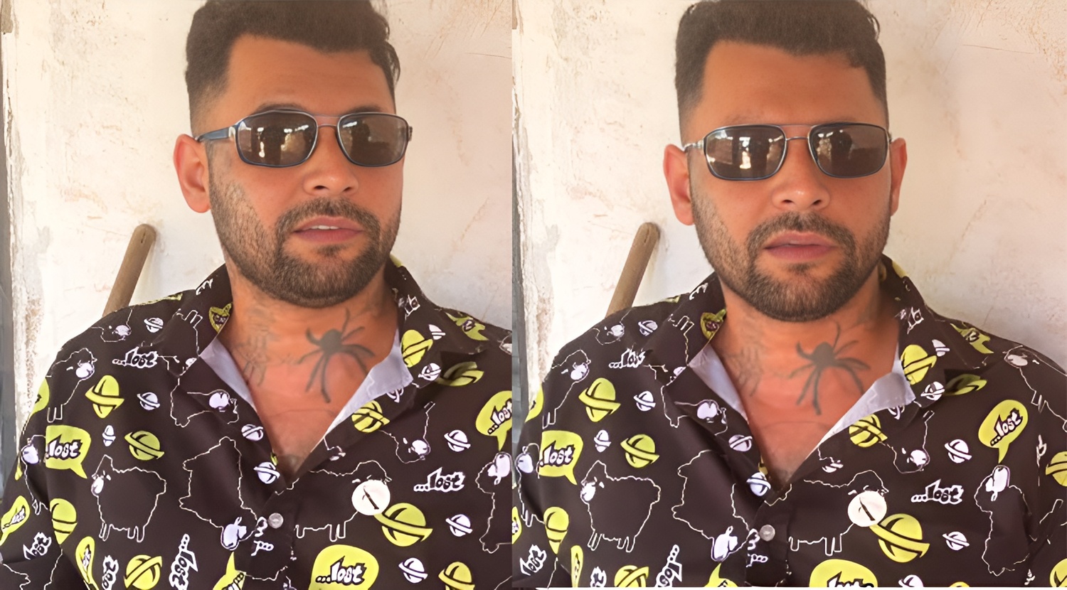 Leandro trabalhava como tatuador e hoje conta com a ajuda da população